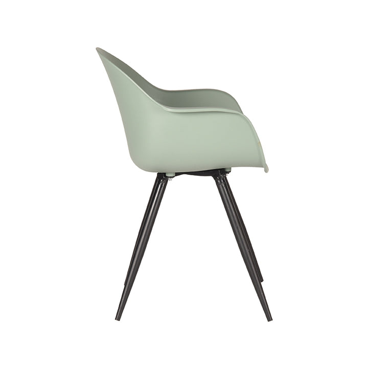 Eetkamerstoel Luna - Forest - Kunststof (set van 2) - {{ product.type }} - Kas20