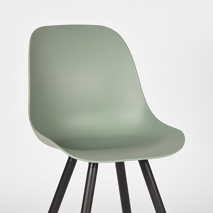Eetkamerstoel Montague - Forest - Kunststof (set van 2) - {{ product.type }} - Kas20