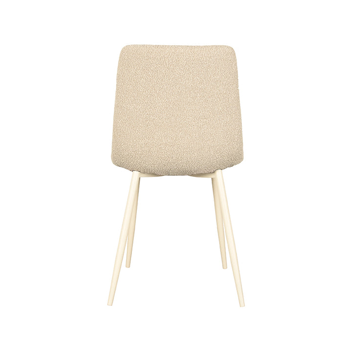 Eetkamerstoel Nikos - Zand - Boucle (set van 4) - {{ product.type }} - Kas20