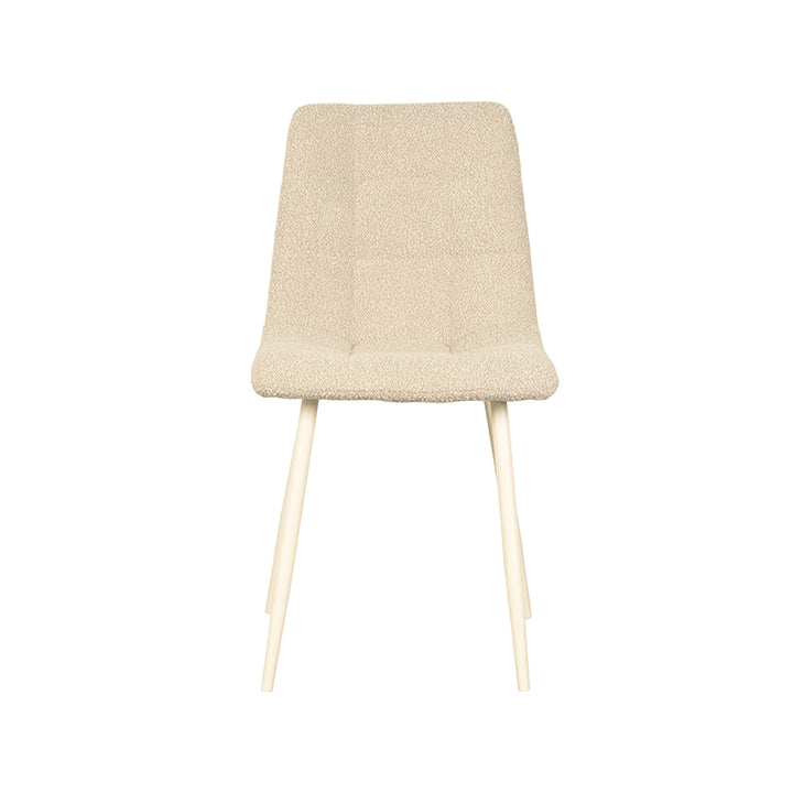 Eetkamerstoel Nikos - Zand - Boucle (set van 4) - {{ product.type }} - Kas20