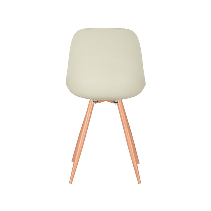 Eetkamerstoel Tranquillo - Breeze - Kunststof - Oak Metal Woodcover (set van 2) - {{ product.type }} - Kas20