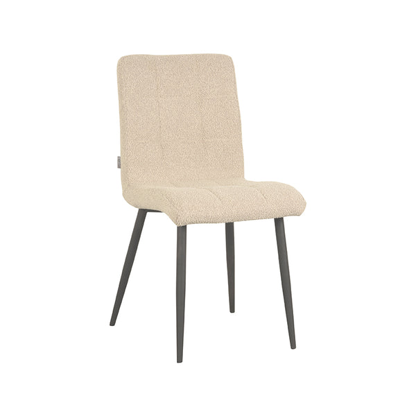 Eetkamerstoel Sebastian - Zand - Boucle (set van 4) - {{ product.type }} - Kas20