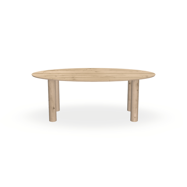 Eettafel Eiken Liqurien - Ovaal - Columbus - {{ product.type }} - Kas20