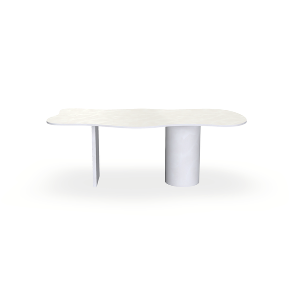 Eettafel Beton Creamy White - Wolk - Columbus Mix - {{ product.type }} - Kas20