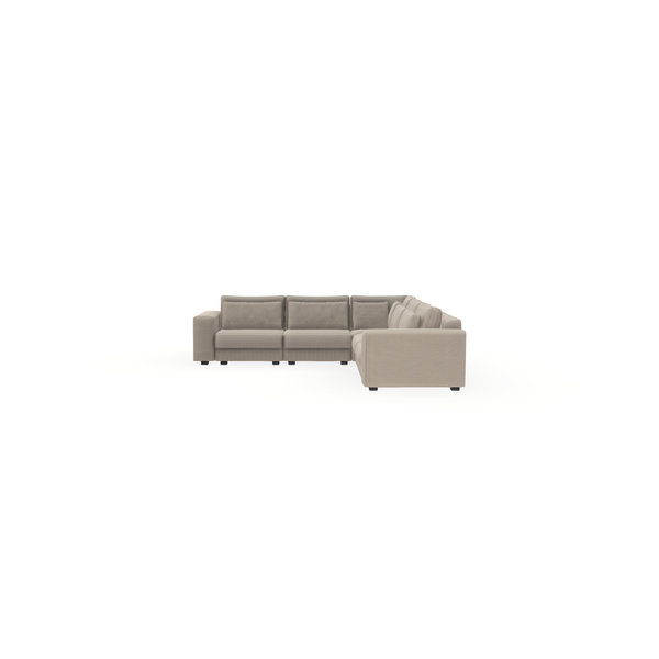 Bank Micha Corduroy 1221 Mink - Hoek - {{ product.type }} - Kas20