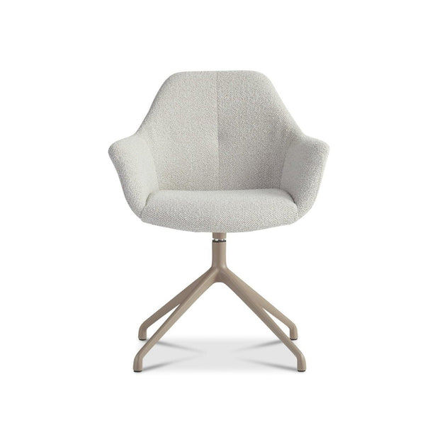 IDS Eetkamerstoel - Cosmo Nude - Draaibaar zand onderstel - {{ product.type }} - Kas20