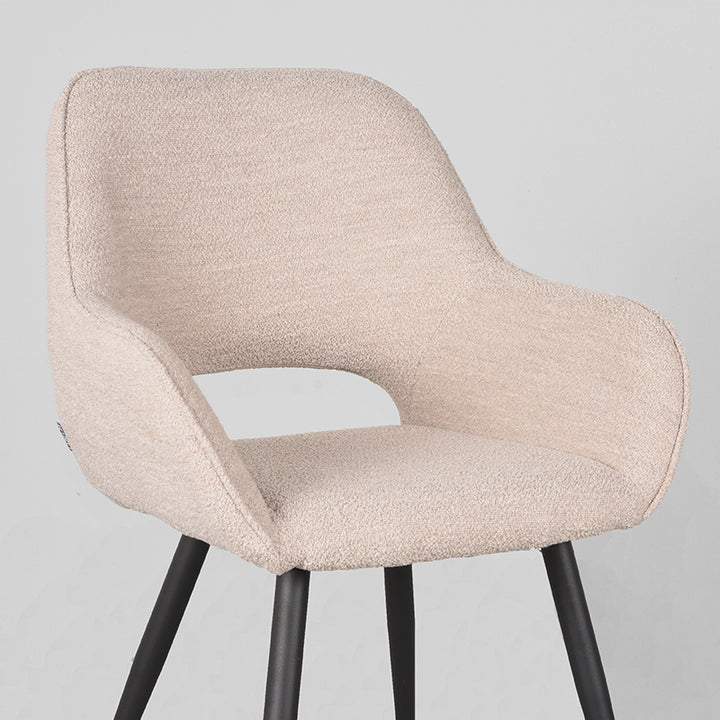 Eetkamerstoel Fabian - Naturel - Boucle (set van 2) - {{ product.type }} - Kas20