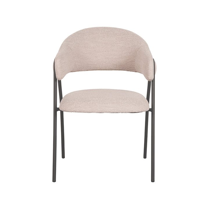 Eetkamerstoel Leander - Naturel - Boucle (set van 2) - {{ product.type }} - Kas20