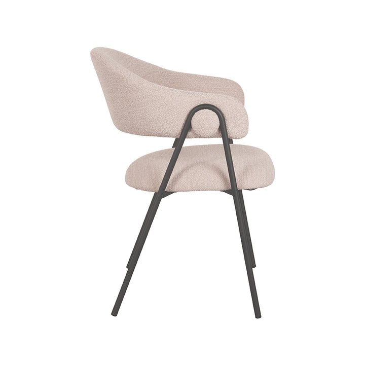 Eetkamerstoel Leander - Naturel - Boucle (set van 2) - {{ product.type }} - Kas20