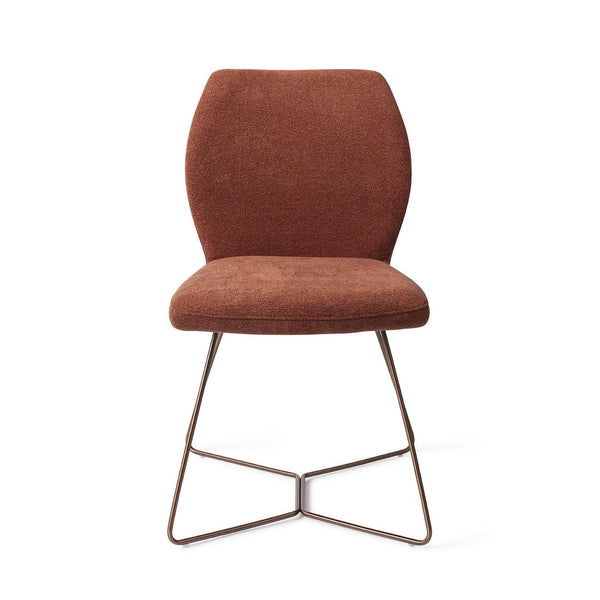 Ikata eetkamerstoel - Cosy Copper, Beehive Rose - {{ product.type }} - Kas20