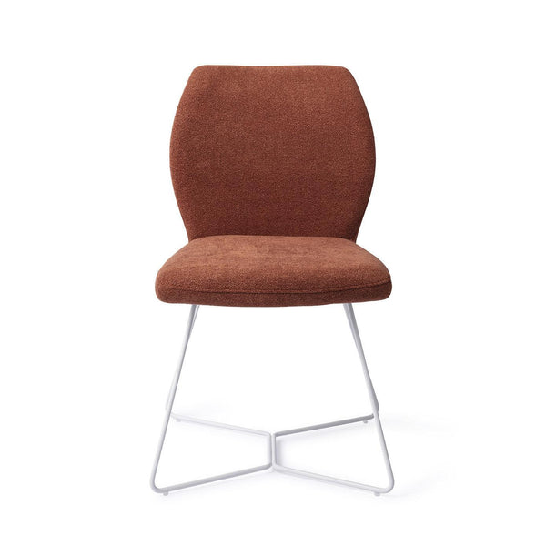Ikata eetkamerstoel - Cosy Copper, Beehive White - {{ product.type }} - Kas20
