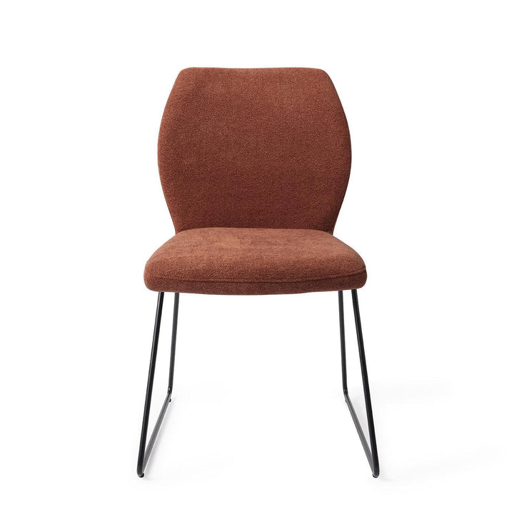 Ikata eetkamerstoel - Cosy Copper, Slide Black - {{ product.type }} - Kas20