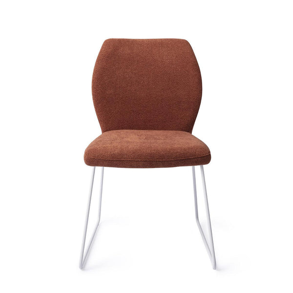 Ikata eetkamerstoel - Cosy Copper, Slide White - {{ product.type }} - Kas20