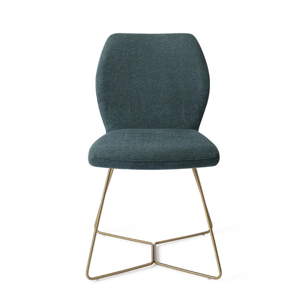 Ikata eetkamerstoel - Merry Mermaid, Beehive Gold - {{ product.type }} - Kas20