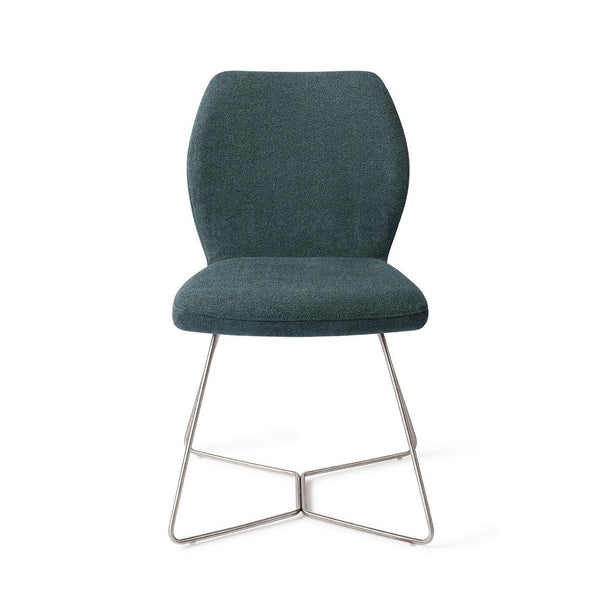Ikata eetkamerstoel - Merry Mermaid, Beehive Steel - {{ product.type }} - Kas20