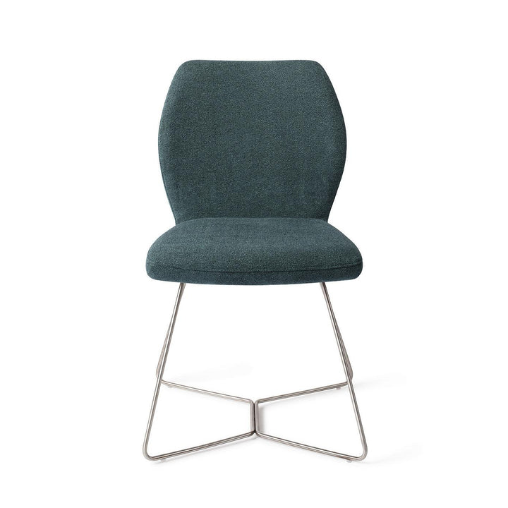 Ikata eetkamerstoel - Merry Mermaid, Beehive Steel - {{ product.type }} - Kas20