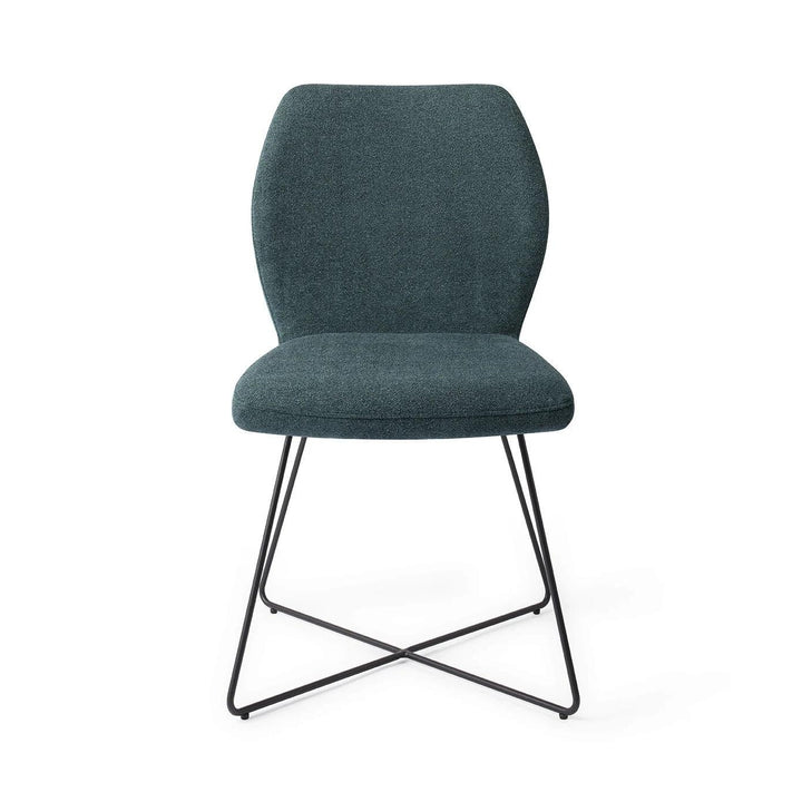 Ikata eetkamerstoel - Merry Mermaid, Cross Black - {{ product.type }} - Kas20