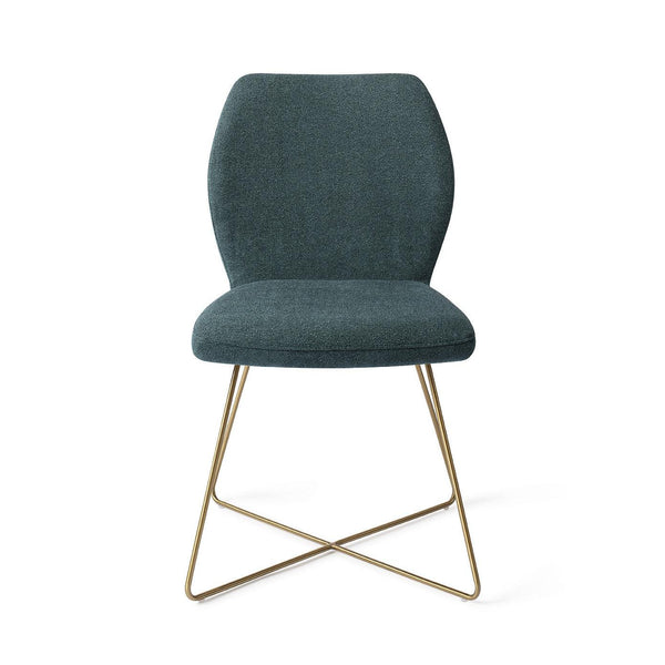 Ikata eetkamerstoel - Merry Mermaid, Cross Gold - {{ product.type }} - Kas20