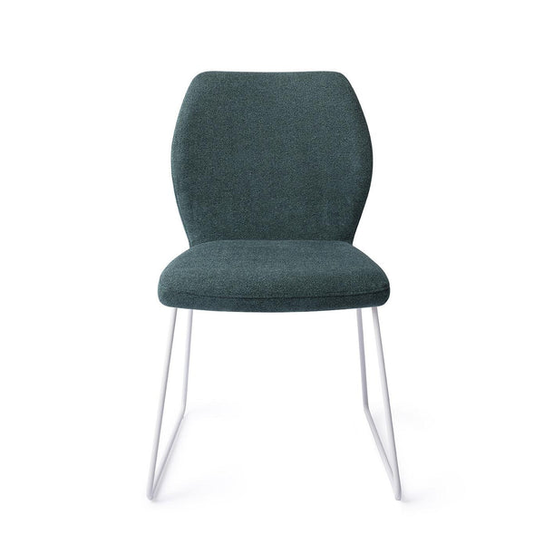 Ikata eetkamerstoel - Merry Mermaid, Slide White - {{ product.type }} - Kas20