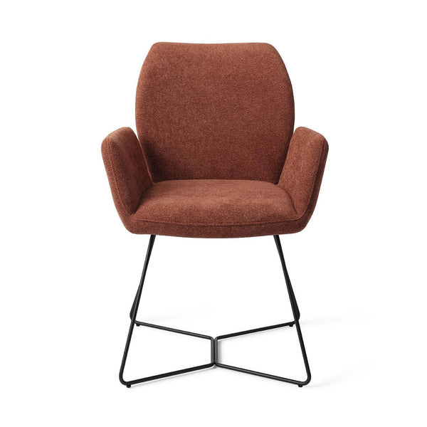 Misaki eetkamerstoel - Cossy Copper, Beehive Black - {{ product.type }} - Kas20