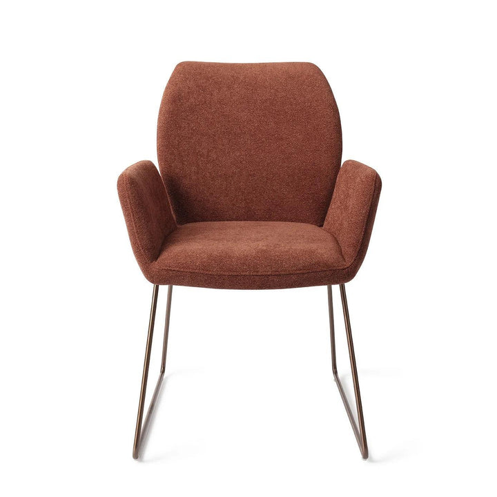 Misaki eetkamerstoel - Cossy Copper, Slide Rose - {{ product.type }} - Kas20