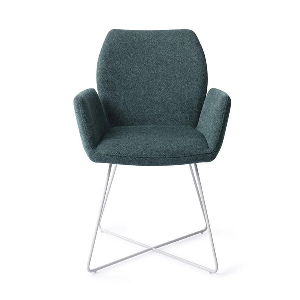 Misaki eetkamerstoel - Merry Mermaid, Cross White - {{ product.type }} - Kas20