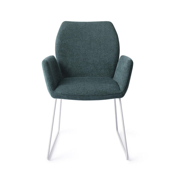 Misaki eetkamerstoel - Merry Mermaid, Slide White - {{ product.type }} - Kas20