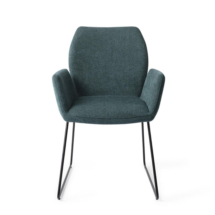 Misaki eetkamerstoel - Merry Mermaid, Slide Zwart - {{ product.type }} - Kas20