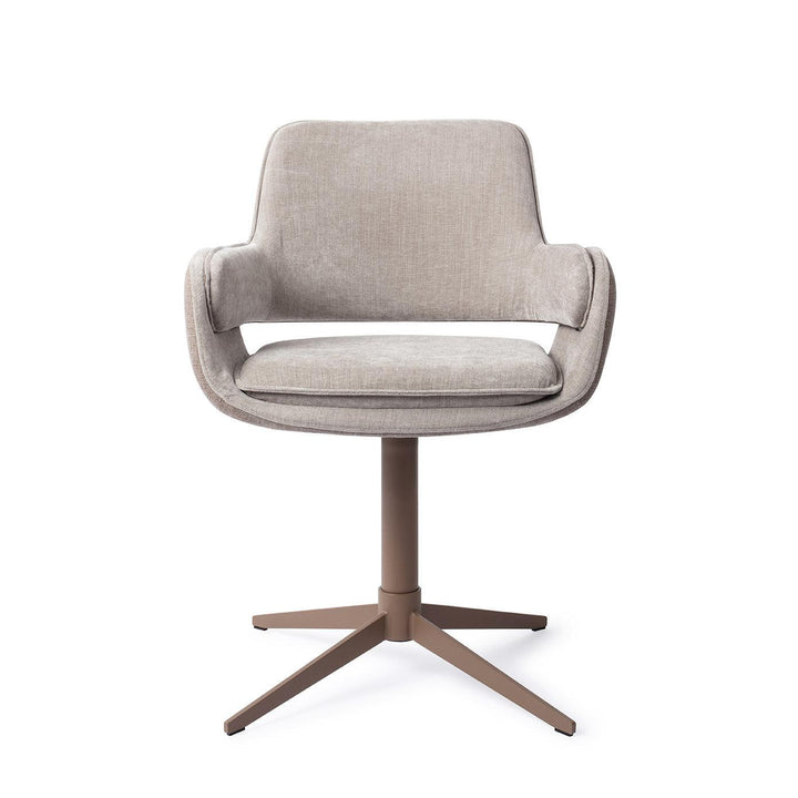 Oketo No Grey Mouse Eetkamerstoel - draaibaar - {{ product.type }} - Kas20
