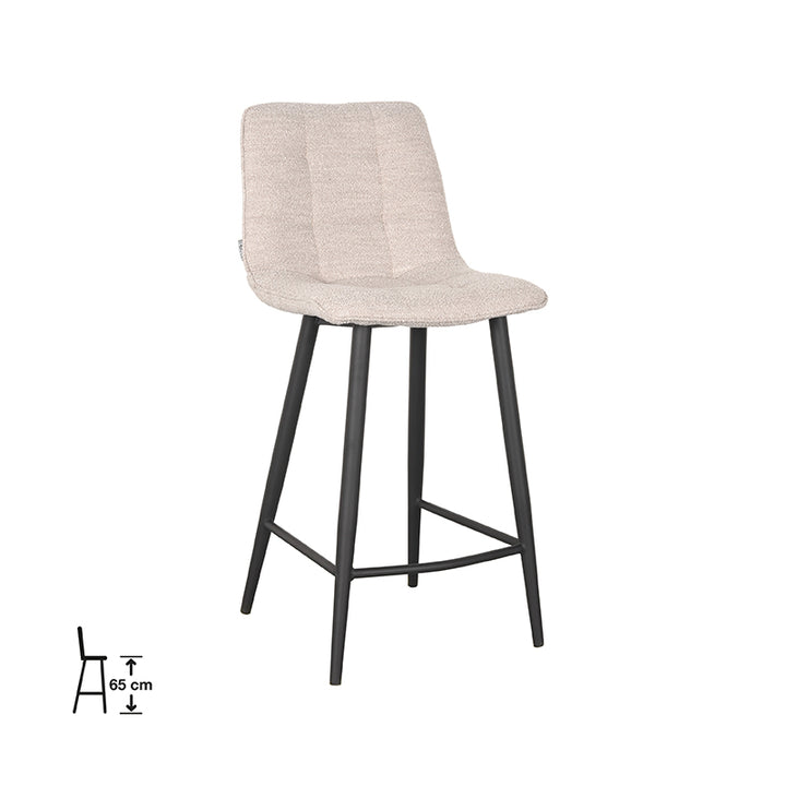 Barkruk Julian - Naturel - Boucle (set van 2) - {{ product.type }} - Kas20