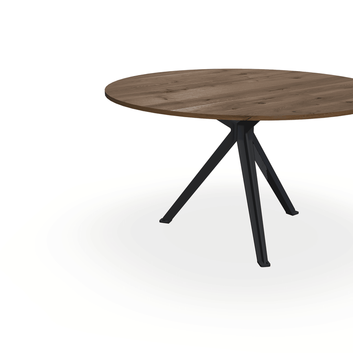 Eiken massief eettafel Toscane 2 - Rond - Stella Zwart - {{ product.type }} - Kas20