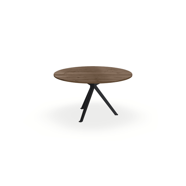 Eiken massief eettafel Toscane 2 - Rond - Stella Zwart - {{ product.type }} - Kas20