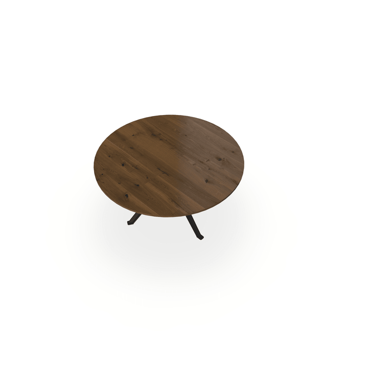 Eiken massief eettafel Toscane 2 - Rond - Stella Zwart - {{ product.type }} - Kas20
