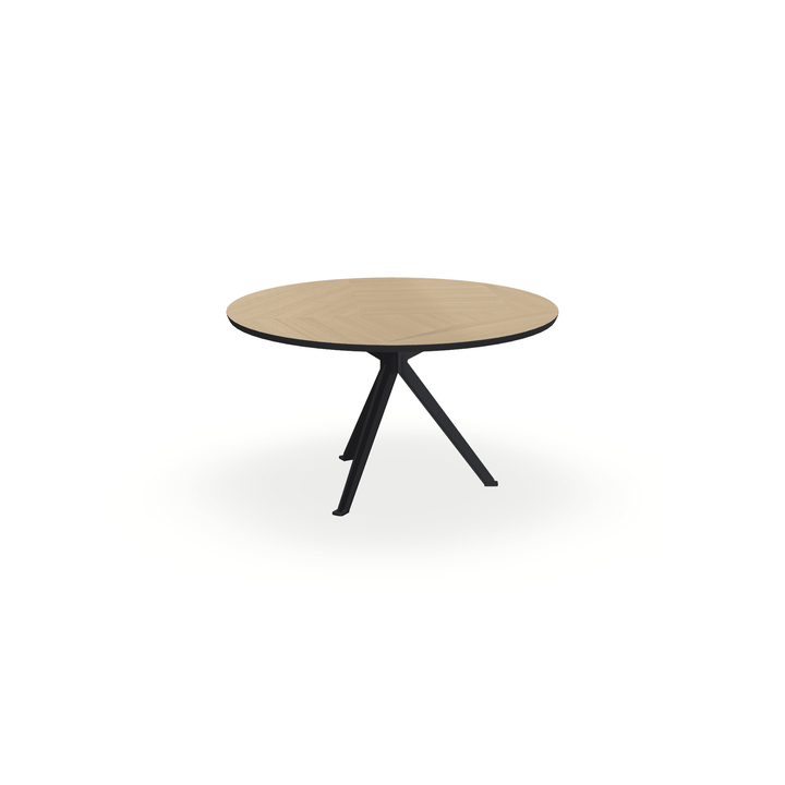 Eiken Mozaïek eettafel Naturel - Rond - Stella Zwart - {{ product.type }} - Kas20