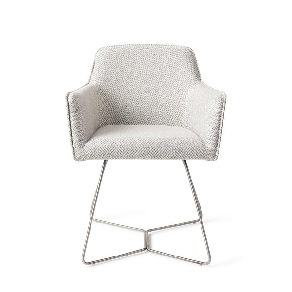 Hofu eetkamerstoel - Checkers Charm, Beehive Steel - {{ product.type }} - Kas20