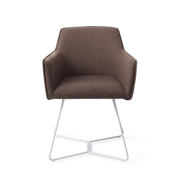 Hofu eetkamerstoel - Potters Clay, Beehive White - {{ product.type }} - Kas20