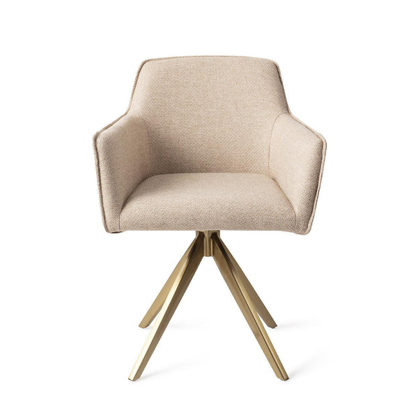 Hofu eetkamerstoel - Wild Walnut, Turn Gold - {{ product.type }} - Kas20