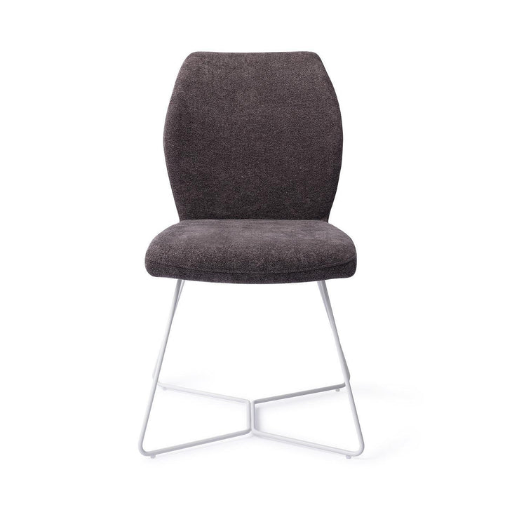Ikata eetkamerstoel - Almost Black, Beehive White - {{ product.type }} - Kas20