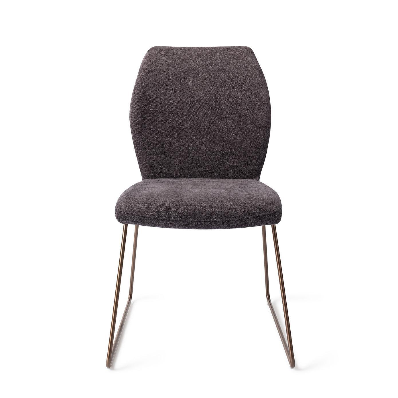 Ikata eetkamerstoel - Almost Black, Slide Rose - {{ product.type }} - Kas20