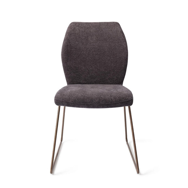 Ikata eetkamerstoel - Almost Black, Slide Rose - {{ product.type }} - Kas20