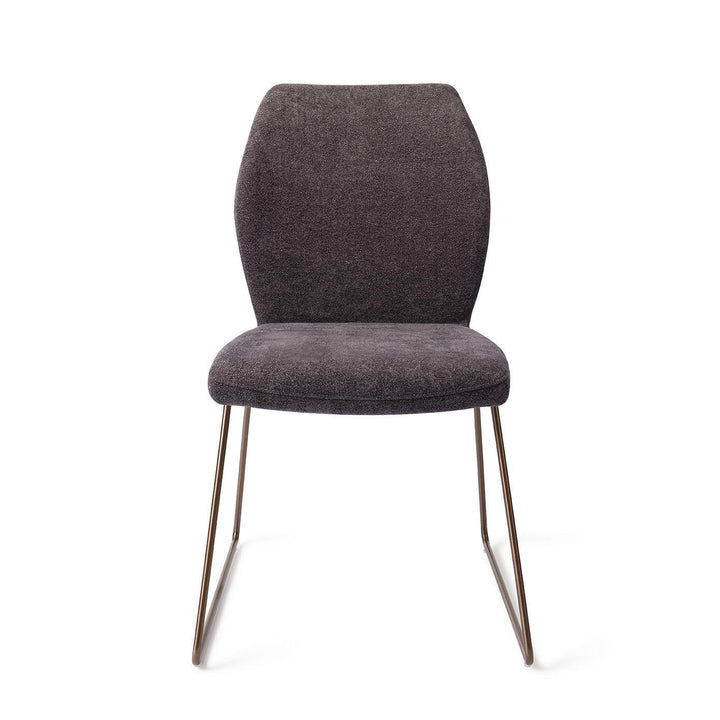 Ikata eetkamerstoel - Almost Black, Slide Rose - {{ product.type }} - Kas20