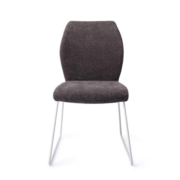 Ikata eetkamerstoel - Almost Black, Slide White - {{ product.type }} - Kas20