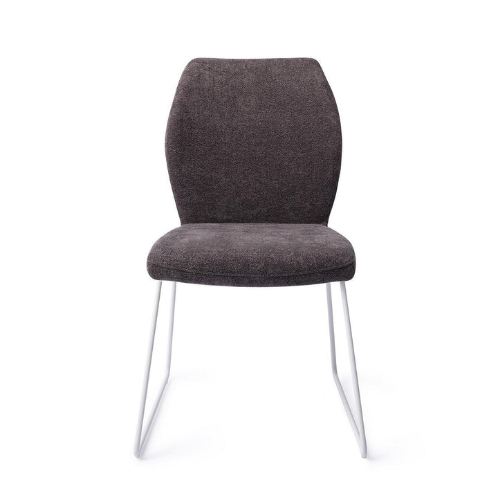 Ikata eetkamerstoel - Almost Black, Slide White - {{ product.type }} - Kas20