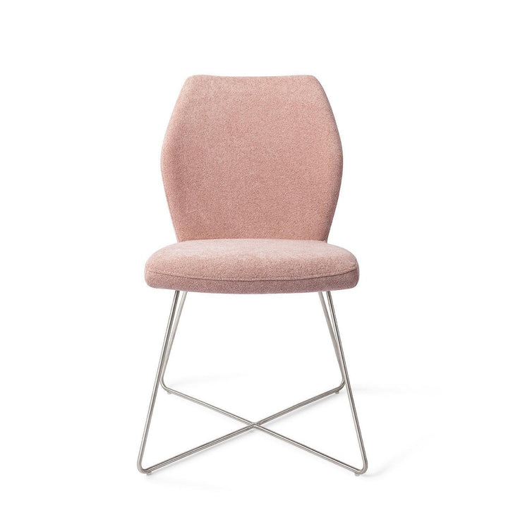 Ikata eetkamerstoel - Anemone, Cross Steel - {{ product.type }} - Kas20