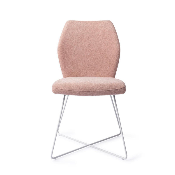 Ikata eetkamerstoel - Anemone, Cross White - {{ product.type }} - Kas20