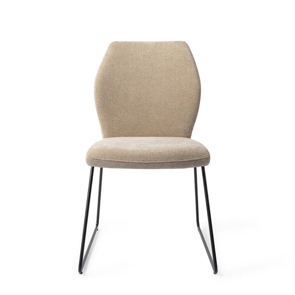 Ikata eetkamerstoel - Funky Fudge, Slide Black - {{ product.type }} - Kas20
