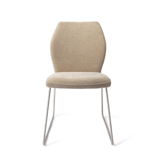 Ikata eetkamerstoel - Funky Fudge, Slide Steel - {{ product.type }} - Kas20