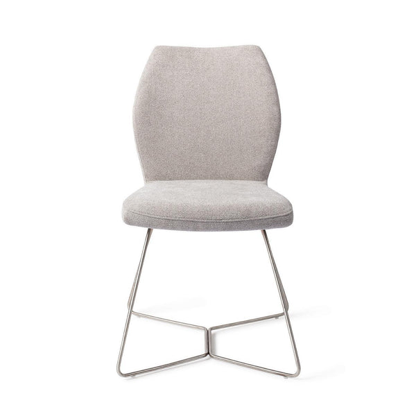 Ikata eetkamerstoel - Pretty Plaster, Beehive Steel - {{ product.type }} - Kas20