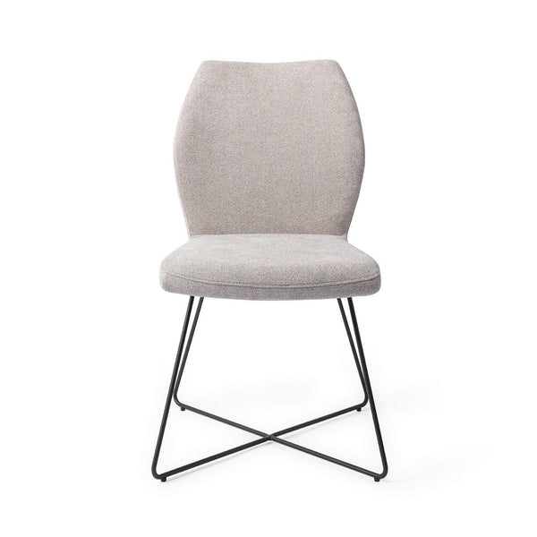 Ikata eetkamerstoel - Pretty Plaster, Cross Black - {{ product.type }} - Kas20
