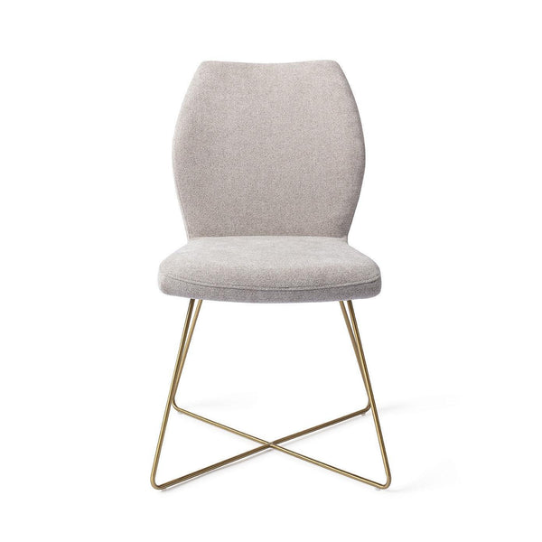 Ikata eetkamerstoel - Pretty Plaster, Cross Gold - {{ product.type }} - Kas20